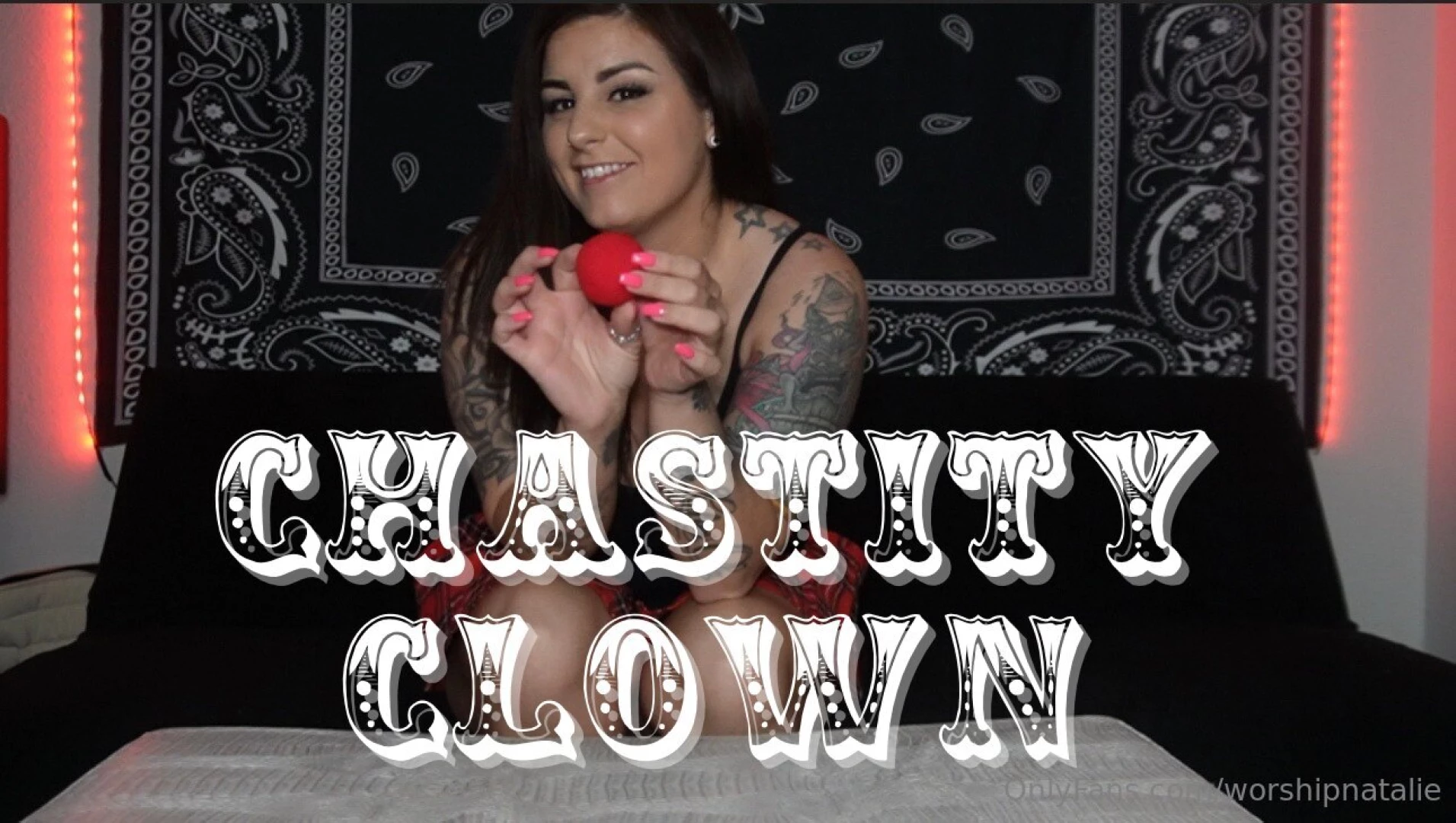 Chastity clown since you like to complain about how i dont give you 