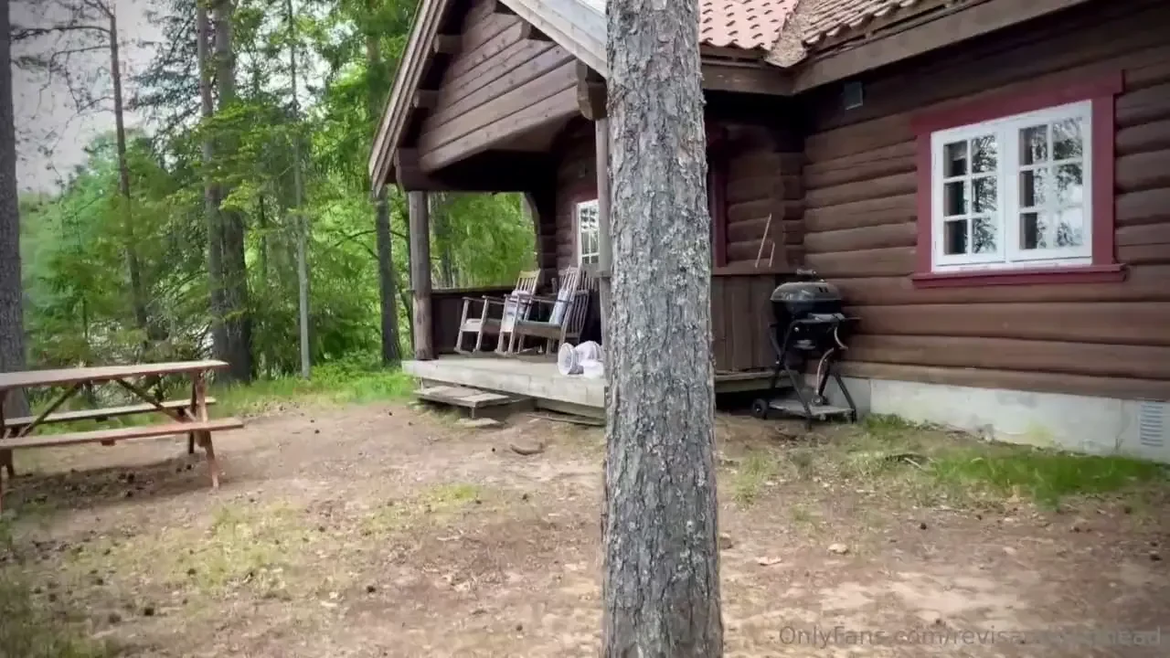 Cabin fuck revis and butthead take some time away from the city to 
