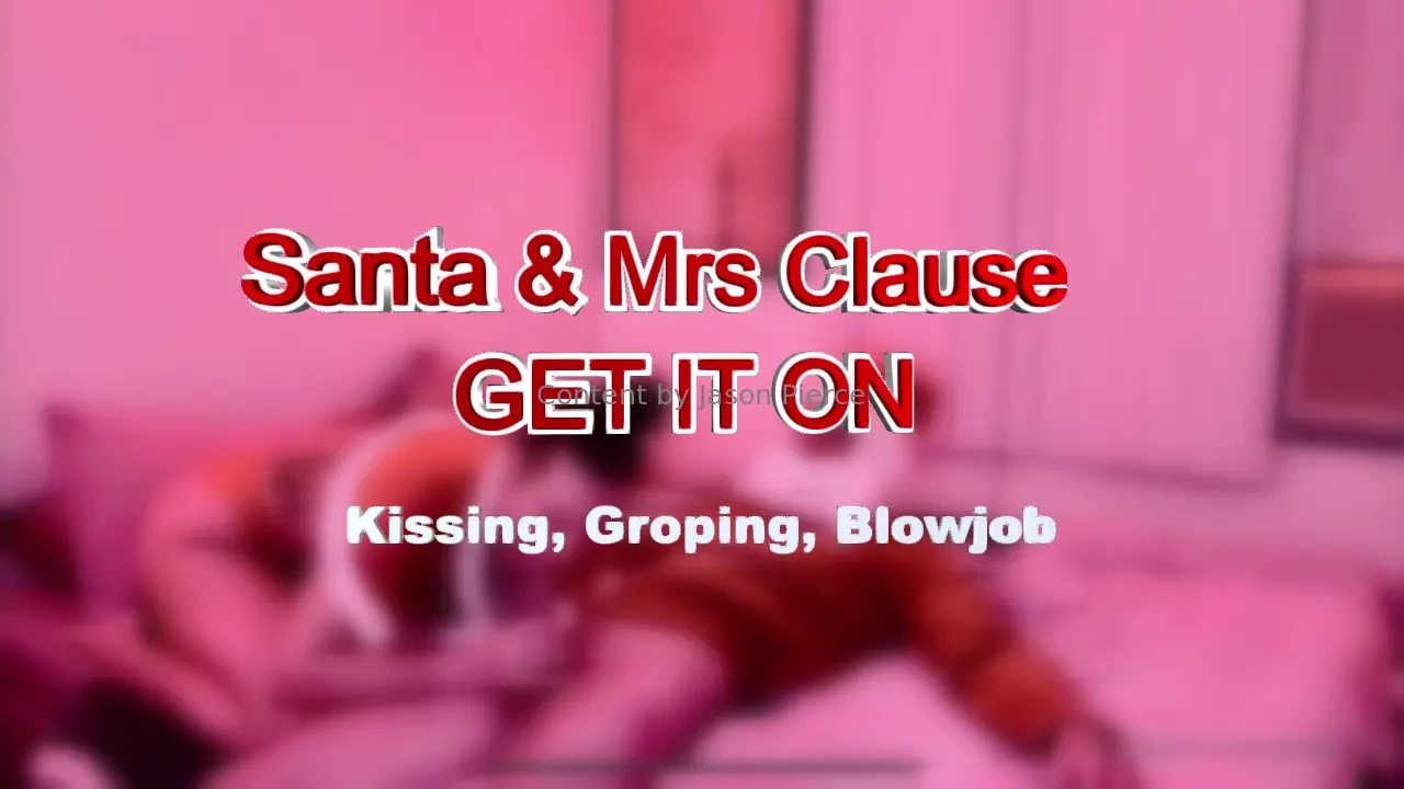 Mrs clause was hungry for some of santa s milk check out her throating 
