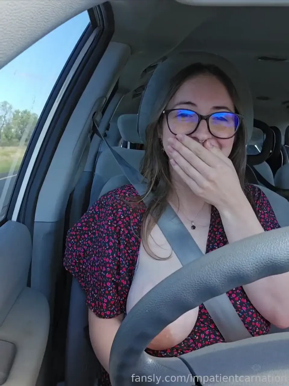 I was pumping on the road and flashed a truck driver his reaction was 