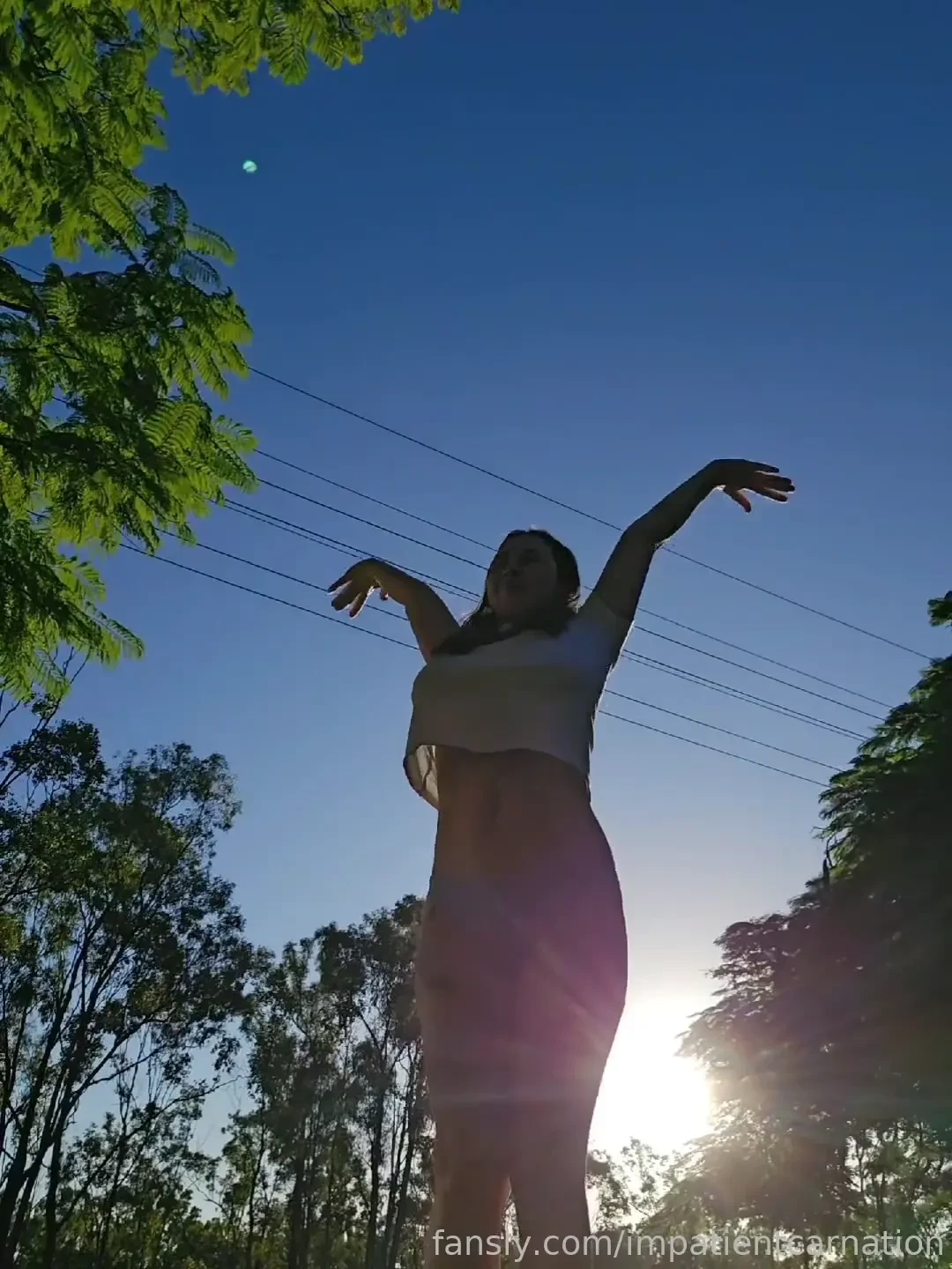 Then a car came by and i ran away flashing outdoors public tattoos 