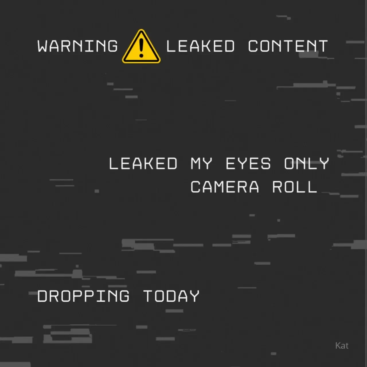 Dropping today i don t know when exactly it s gonna happen yet but 