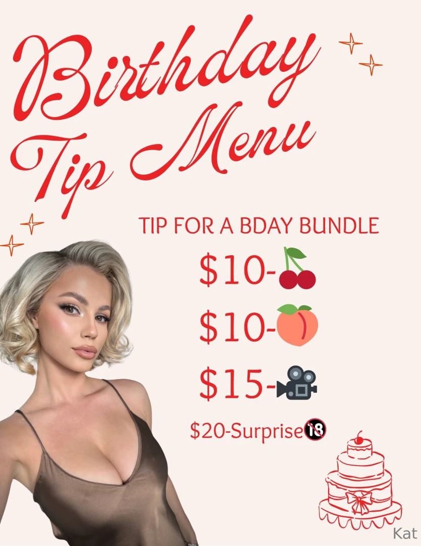 Tomorrow is my big day so i m starting the party early from now until 