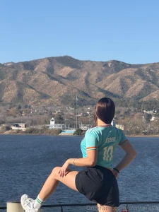 Disfrutan de las vistas