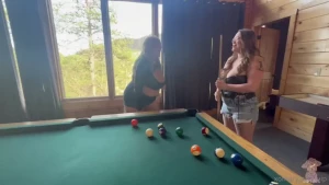 Rawr and i were playing a game of pool and kept teasing each other