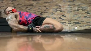 Thinking of doing a full leg workout stretch video all nude in the