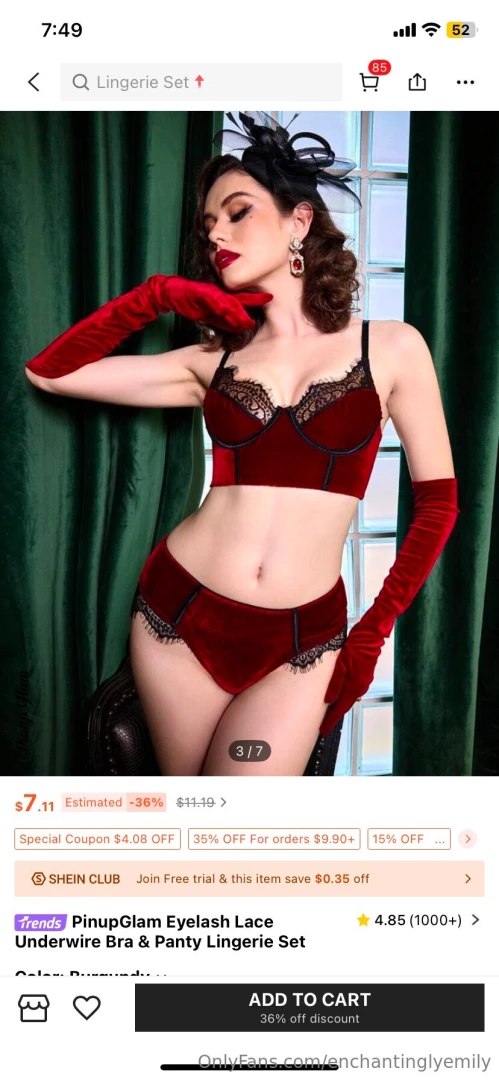 Okay my loves i need some help choosing some new lingerie for my part 4 