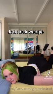 Jock lock wedgie