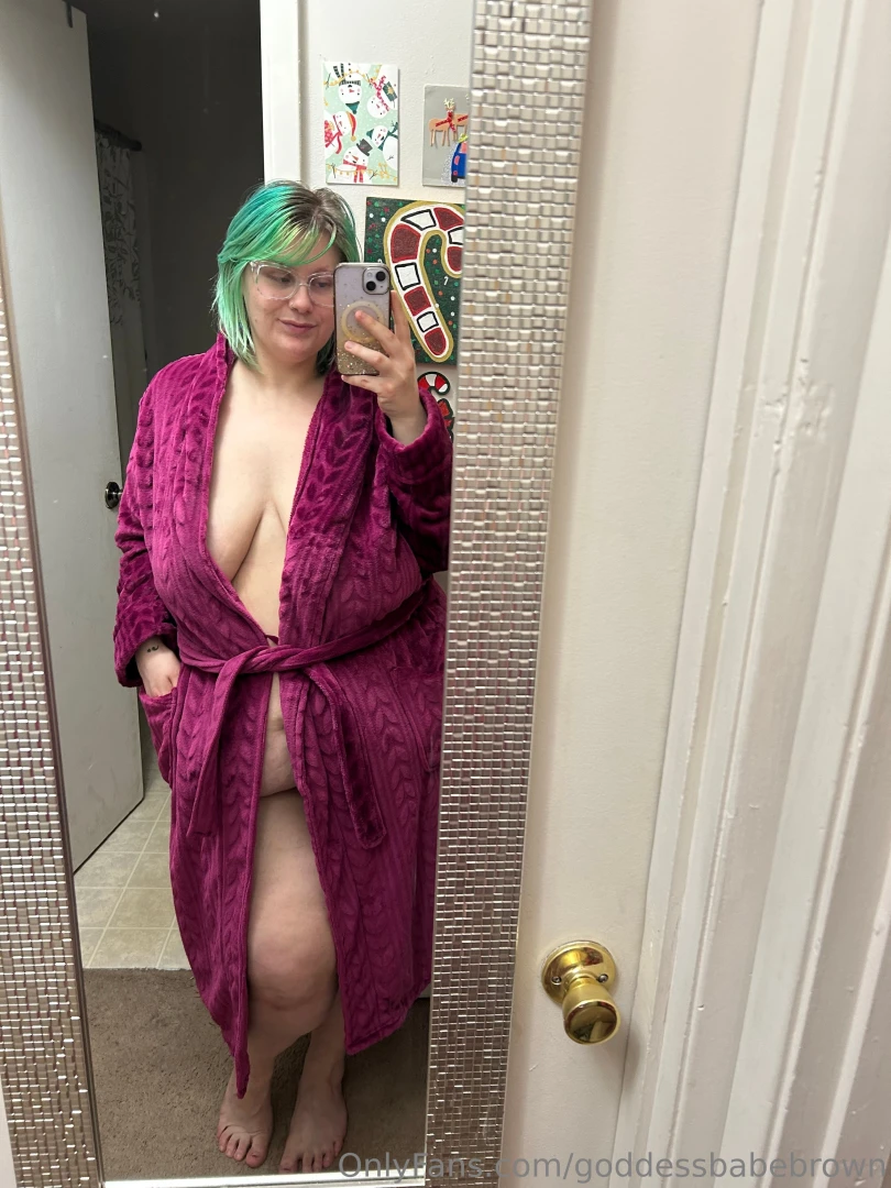 Santa came early and bought me a new robe part 1 