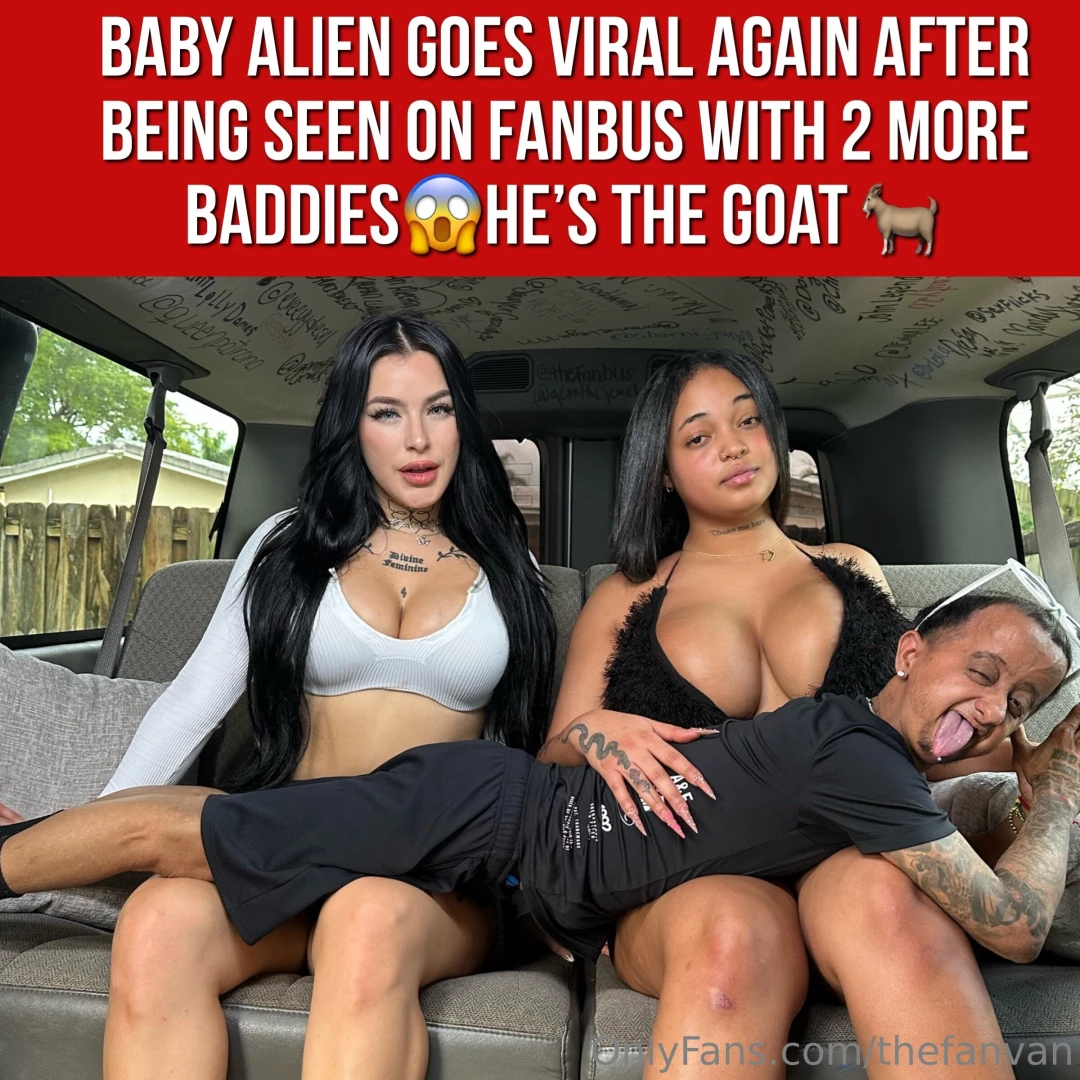 Baby alien brings this big titty baddy to the fanvan omg she must ve part 1 