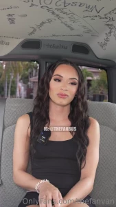 thefanvan - Myasantiago showed out her first time on the fanbus taking it in both 