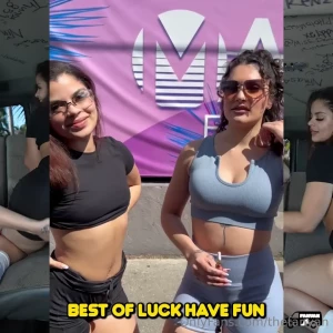 thefanvan - Girls gone wild on spring break we pulled up on these 2 baddies in part 2 