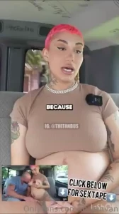 Sexy ass pregnant milf destinicreams comes on the fan van amp tells us