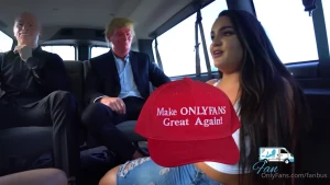Fan bus 6 featuring kendrakarter and some presidential candidates they