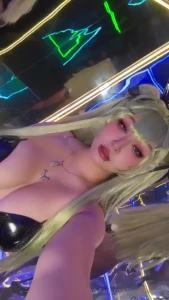 Preview for upcoming lewd amp topless set all these studio photo
