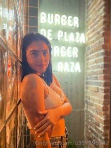 Basking in the neon glow adding a little extra brightness to life