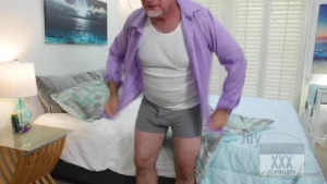 I was getting ready to go out when my wife provoked me to eat her