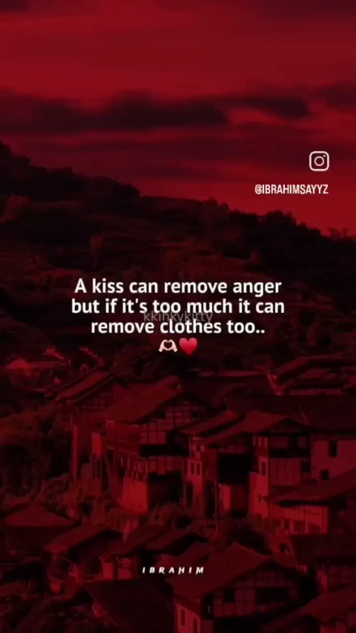 Need this kind of kiss today 