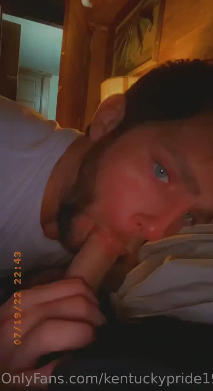 Gave my baby a bj back when i was just learning 