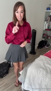 Tease you as i undress slowly taking one item off at a time