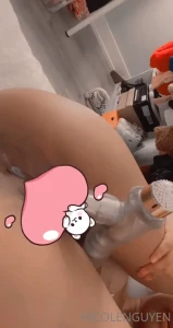 I cum soo much when i watch daddy s cum dripping out of me in our