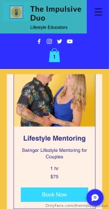 We are now offering lifestyle mentoring for couples via zoom ask us