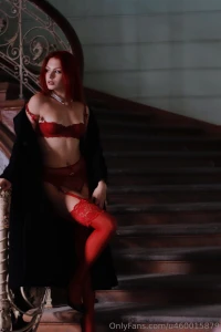 Red underwear is my favorite i think it looks really good on my body