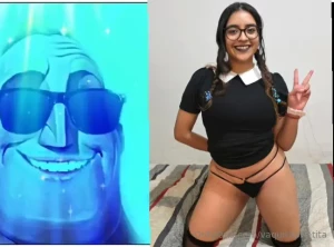 Como cuando a la pendejita del sal n se le filtra su pack por toda la