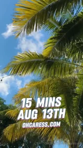 August 13th 15 mins day time swimming in private pool