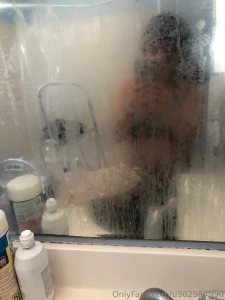 About to take a shower just got my aunt flo