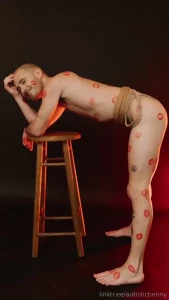 Kiss me everywhere my chest my legs lick my neck taste me leave marks