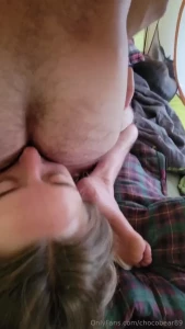 More sexy time in the tent auclairdelune eats my ass so good