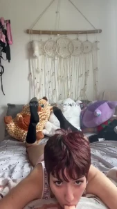 Desperate girl sucks your cock