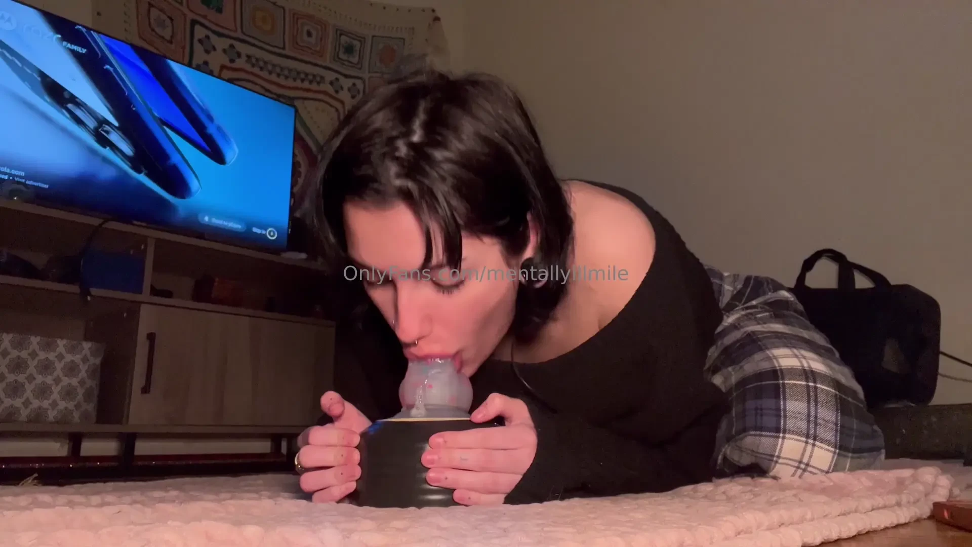 They way my lips touch the balls makes me fucking wish i could take 