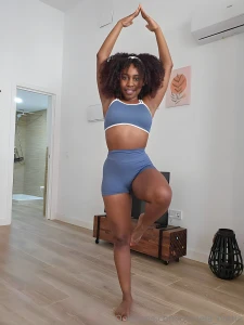 Every morning i start with stretching and a little bit of movement