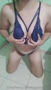 Hacer contenido me calienta a m misma