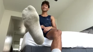 Horny after the gym like usual a new ass worship video will be getting