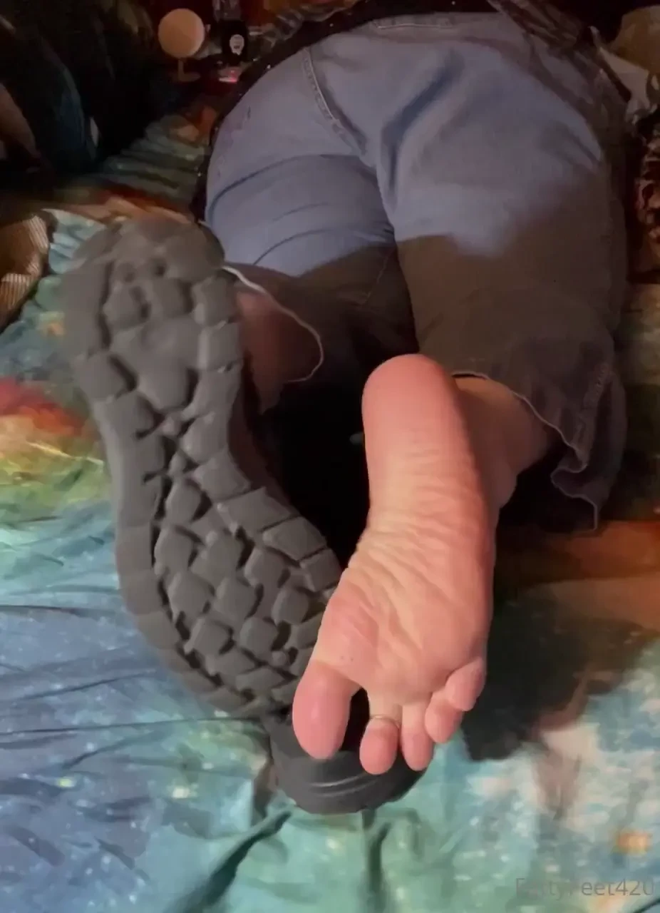 Long day and sweaty feet 