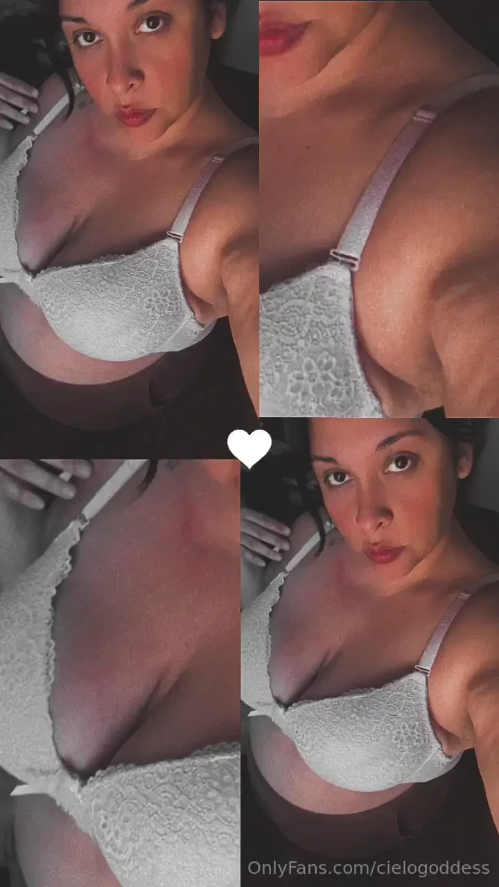 Do you want to cum on my tits or in my mouth 