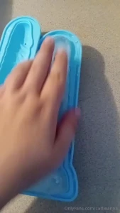 It s so hot out and i need to cool down will it melt before i cum ask