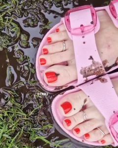 Did you see the reel yesterday i really smashed the mud here are some