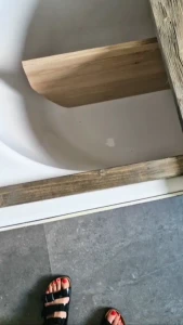 Do you want to see our mega cool bathtub hack i love it a laundry