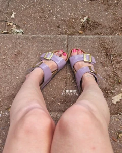 Here you can see why my feet were so dirty in the story yesterday and