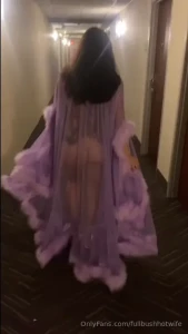 Yes i really did walk through the hotel hallway like this