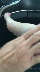 Would you like to pamper my feet while driving i always like to stay part 1