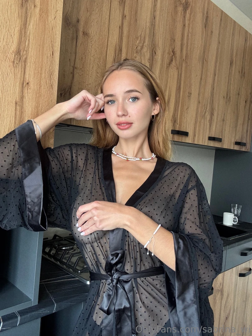 This sheer robe feels like it was made for one thing catching your 