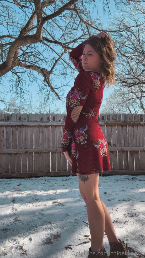 Feeling romantic in the snow 