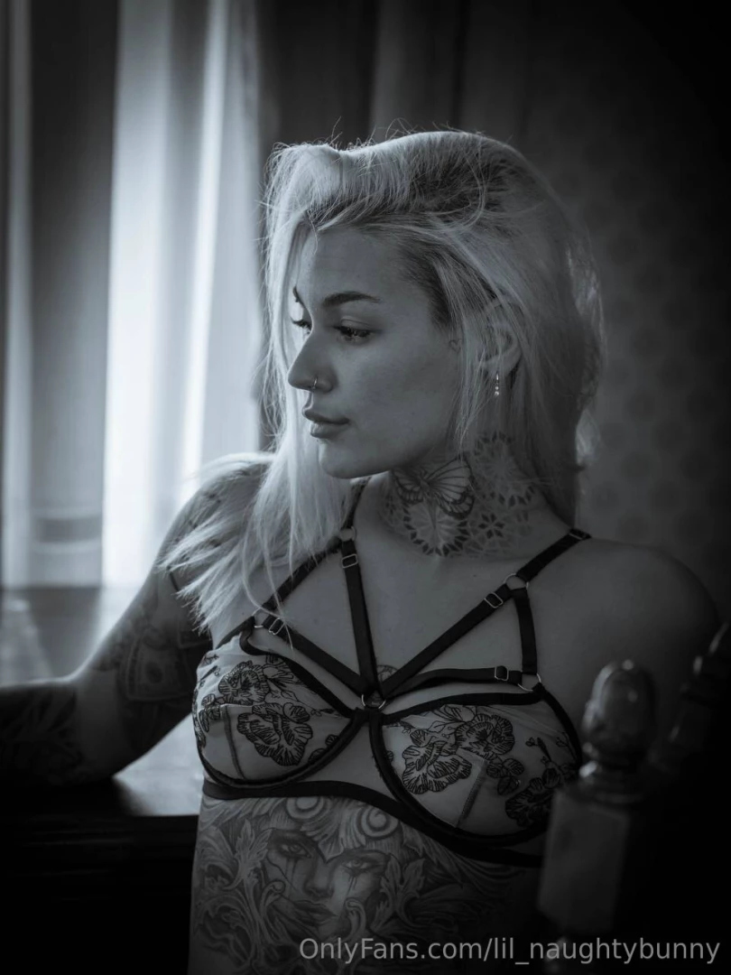 Would you date a blonde with tattoos all over her body 