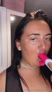 Subscribe to this horny curvy freak brunette she has a naughty page part 1