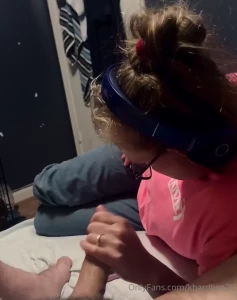 After a long day we both needed to just chill and unwind for a little